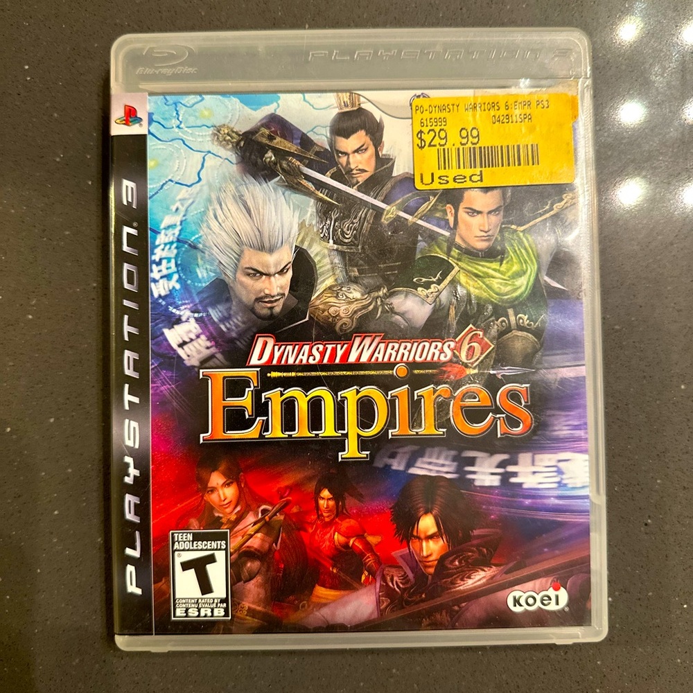 Dynasty Warriors Empires for PS3